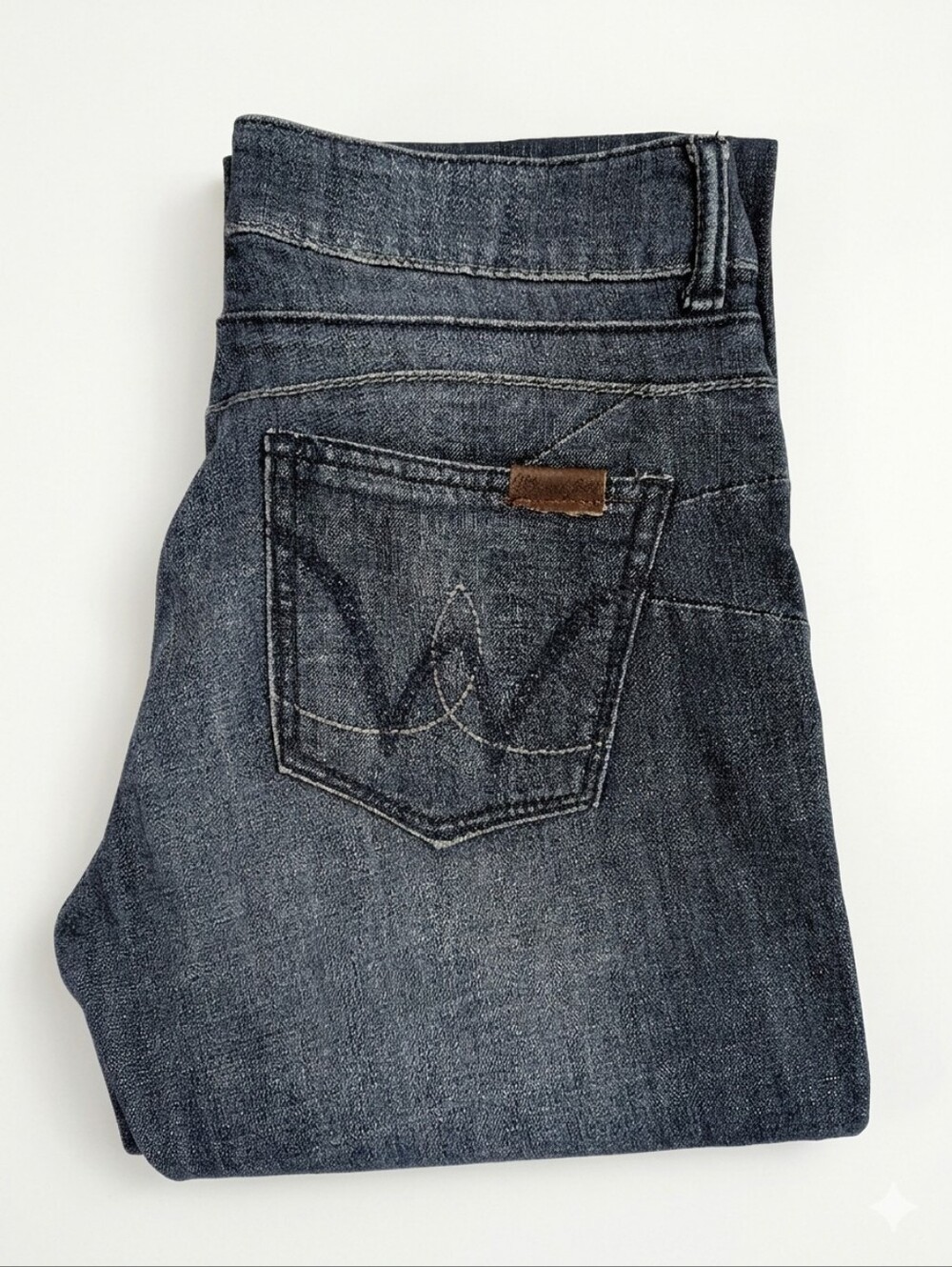 Wrangler Mid-Rise Dark Wash Boot Cut Jeans Size 5/6 x 36 L